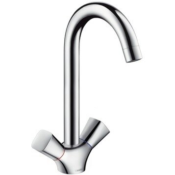 Изображение товара Смеситель для кухонной мойки Hansgrohe Logis, 71280000, хром Изображение товара Смеситель для кухонной мойки Hansgrohe Logis, 71280000, хром