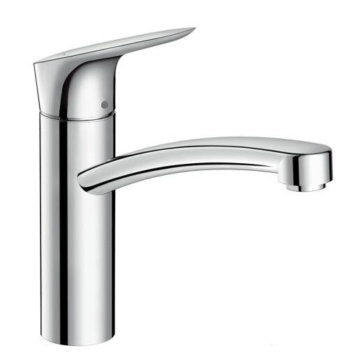 Изображение товара Смеситель кухонный Hansgrohe Logis 71832000 хром с поворотным изливом