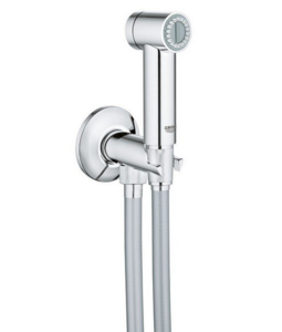 Изображение товара Гигиенический душ Grohe Sena 26329000 хромированный со шлангом и автоматическим клапаном