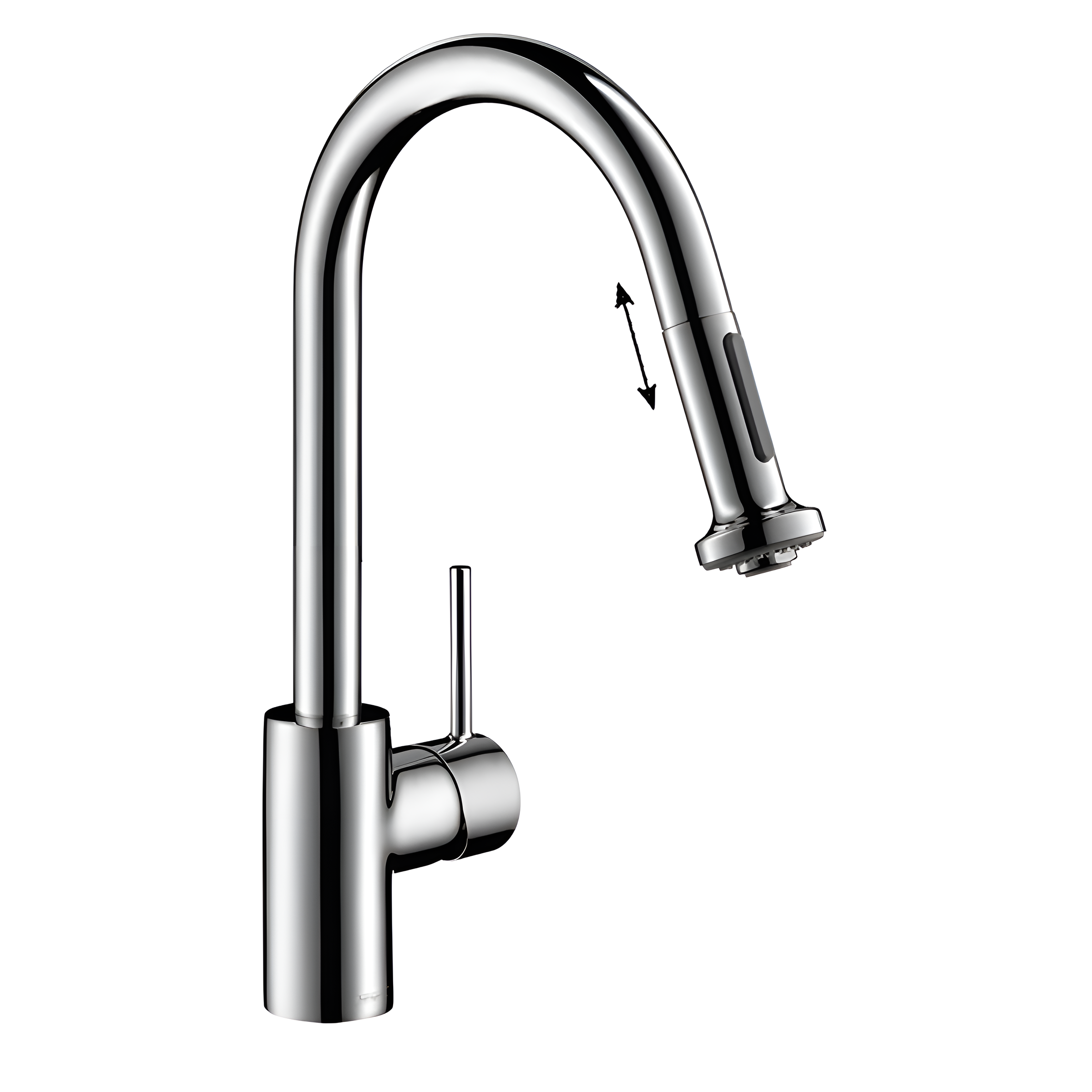 Изображение товара Смеситель кухонный Hansgrohe Talis S 14877000 хром с изливом 22 см