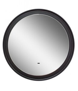 Изображение товара Зеркало Art&Max Napoli с LED-подсветкой 80 см черное матовое Изображение товара Зеркало Art&Max Napoli с LED-подсветкой 80 см черное матовое