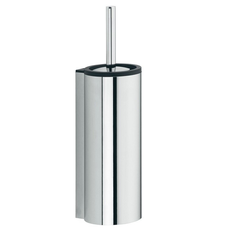 Изображение товара Ершик Keuco Plan 14964070100 туалетный, подвесной, цвет нержавеющая сталь/черный