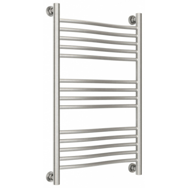 Изображение товара Полотенцесушитель водяной Сунержа Флюид+ 071-0222-8050, высота 80, ширина 50 см, универсальное подключение, цвет сатин