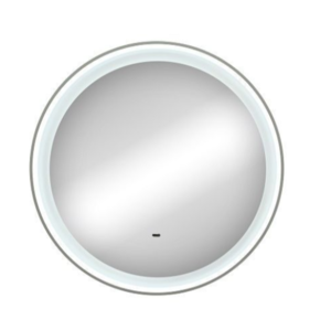 Изображение товара Зеркало Art&Max Napoli AM-Nap-800-DS-F-White, 80 см, LED-подсветка, датчик движения, бесконтактный сенсор, цвет белый матовый