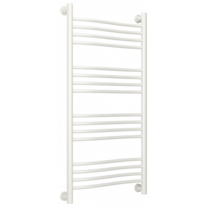 Изображение товара Полотенцесушитель водяной Сунержа Флюид+ 12-0222-1050, высота 100, ширина 50 см, универсальное подключение, цвет белый