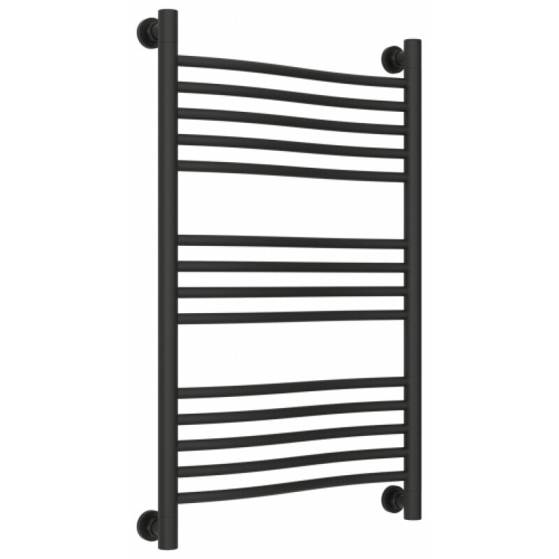 Изображение товара Полотенцесушитель водяной Сунержа Флюид 80x50 см нержавеющая сталь черный