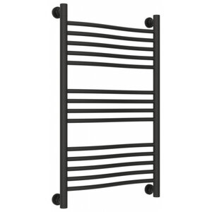 Изображение товара Полотенцесушитель водяной Сунержа Флюид+ 15-0222-8050, высота 80, ширина 50 см, универсальное подключение, цвет тёмный титан муар