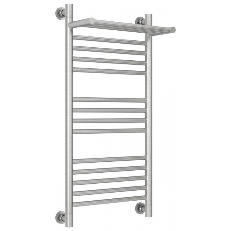 Изображение товара Полотенцесушитель водяной Сунержа Богема+ 80х40 см, нержавейка, с полкой, Россия