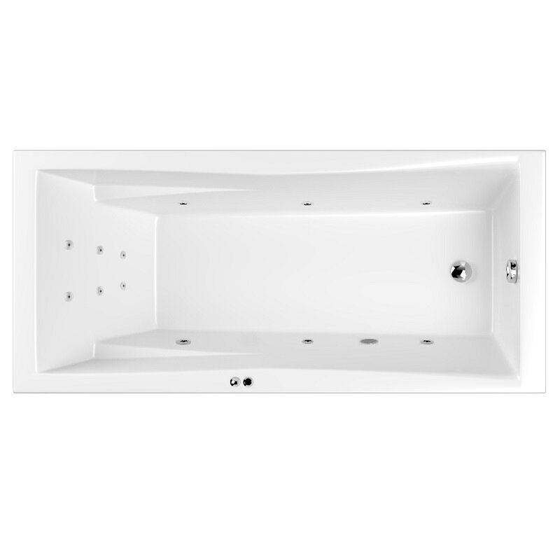 Изображение товара Гидромассажная ванна Whitecross Palace 170x75 см с хром форсунками