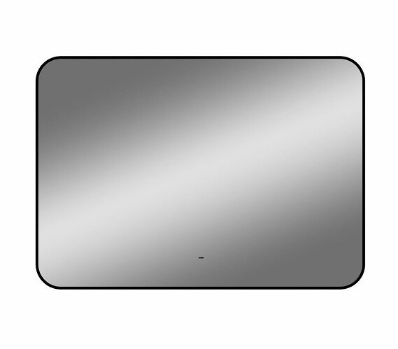 Изображение товара Зеркало Art&Max Siena, AM-Sie-1200-700-DS-F, 120 см, с LED-подсветкой, инфракрасный сенсор, датчик движения, диммер, цвет черный