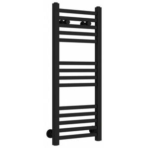 Изображение товара Полотенцесушитель водяной Сунержа Модус 31-0250-8030, высота 80 см, ширина 30 см, универсальное подключение, цвет матовый черный