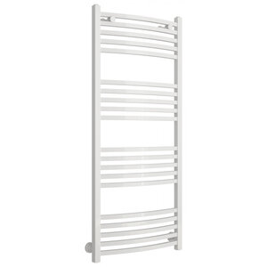 Изображение товара Полотенцесушитель водяной Сунержа Аркус 12-0251-1250, высота 120 см, ширина 50 см, универсальное подключение, цвет белый