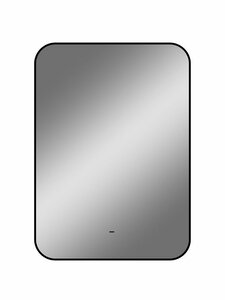 Изображение товара Зеркало Art&Max Siena, AM-Sie-500-700-DS-F, 50 см, с LED-подсветкой, инфракрасный сенсор, датчик движения, диммер, цвет черный