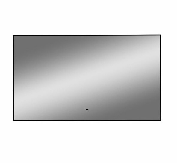 Изображение товара Зеркало Art&Max Sorrento с LED-подсветкой 120x70 см, инфракрасный сенсор, черное