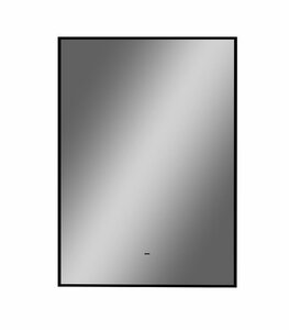 Изображение товара Зеркало Art&Max Sorrento с LED-подсветкой и сенсором, черное, 50 см