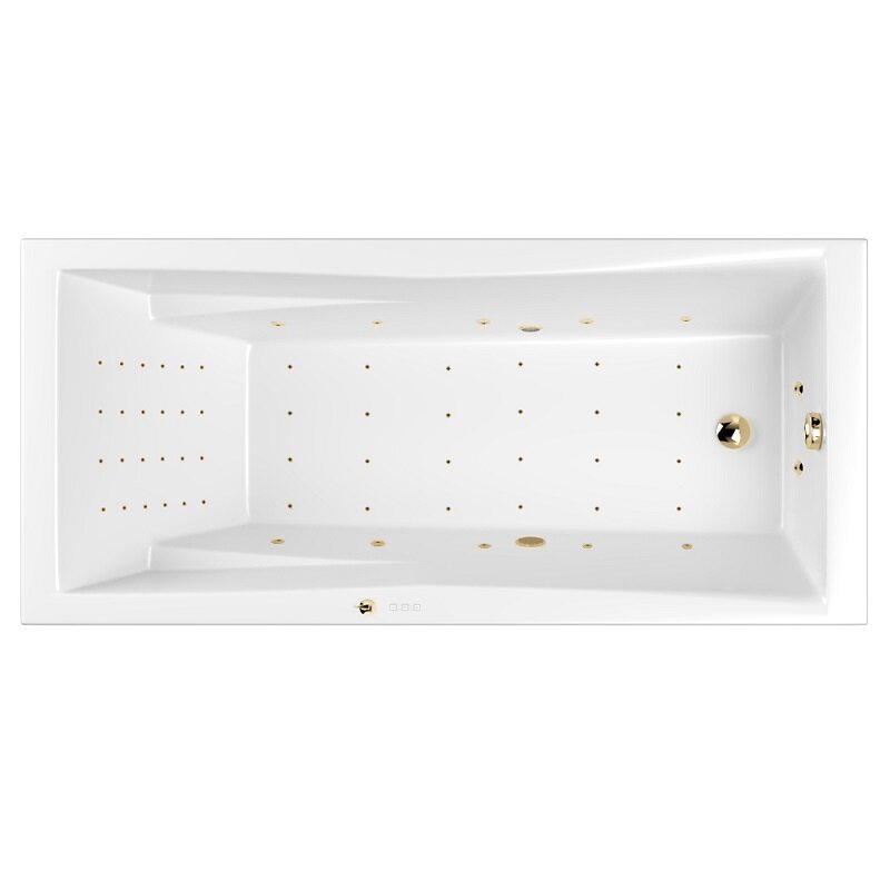 Изображение товара Гидромассажная ванна Whitecross Palace 180x80 см с хромотерапией и аэромассажем