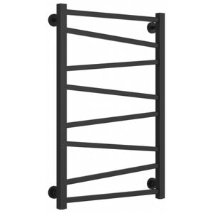 Изображение товара Полотенцесушитель водяной Сунержа Сирокко 15-0253-8050, высота 80 см, ширина 50 см, нижнее подключение, цвет тёмный титан муар