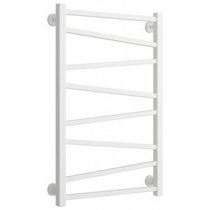 Изображение товара Полотенцесушитель водяной Сунержа Сирокко 30-0253-8050, высота 80 см, ширина 50 см, нижнее подключение, цвет белый матовый
