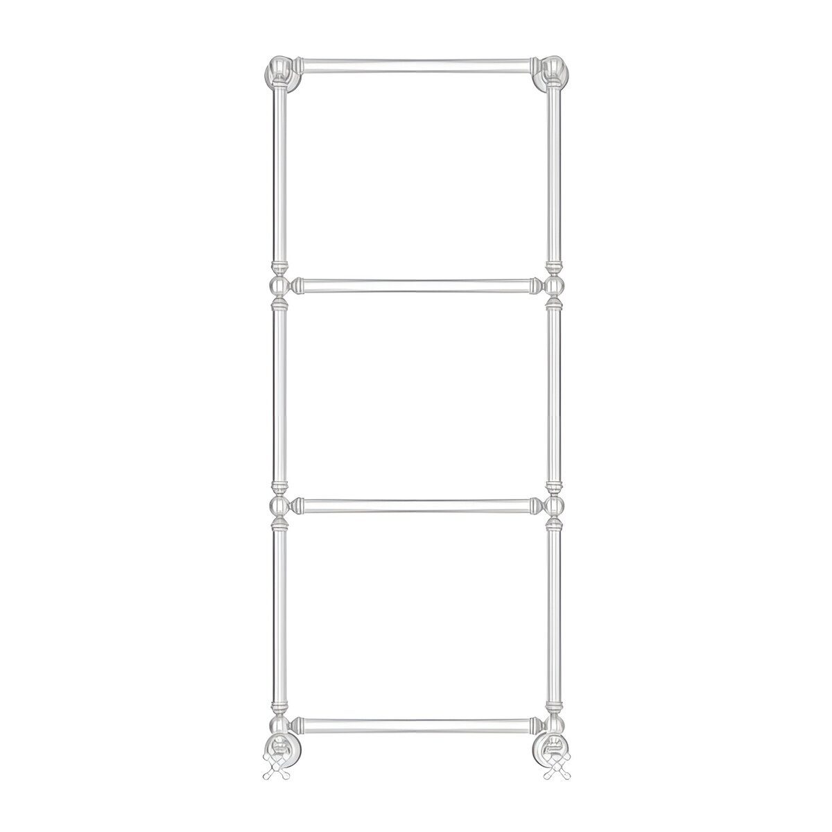 Изображение товара Водяной полотенцесушитель Сунержа Ренессанс 120х50 см нержавеющая сталь