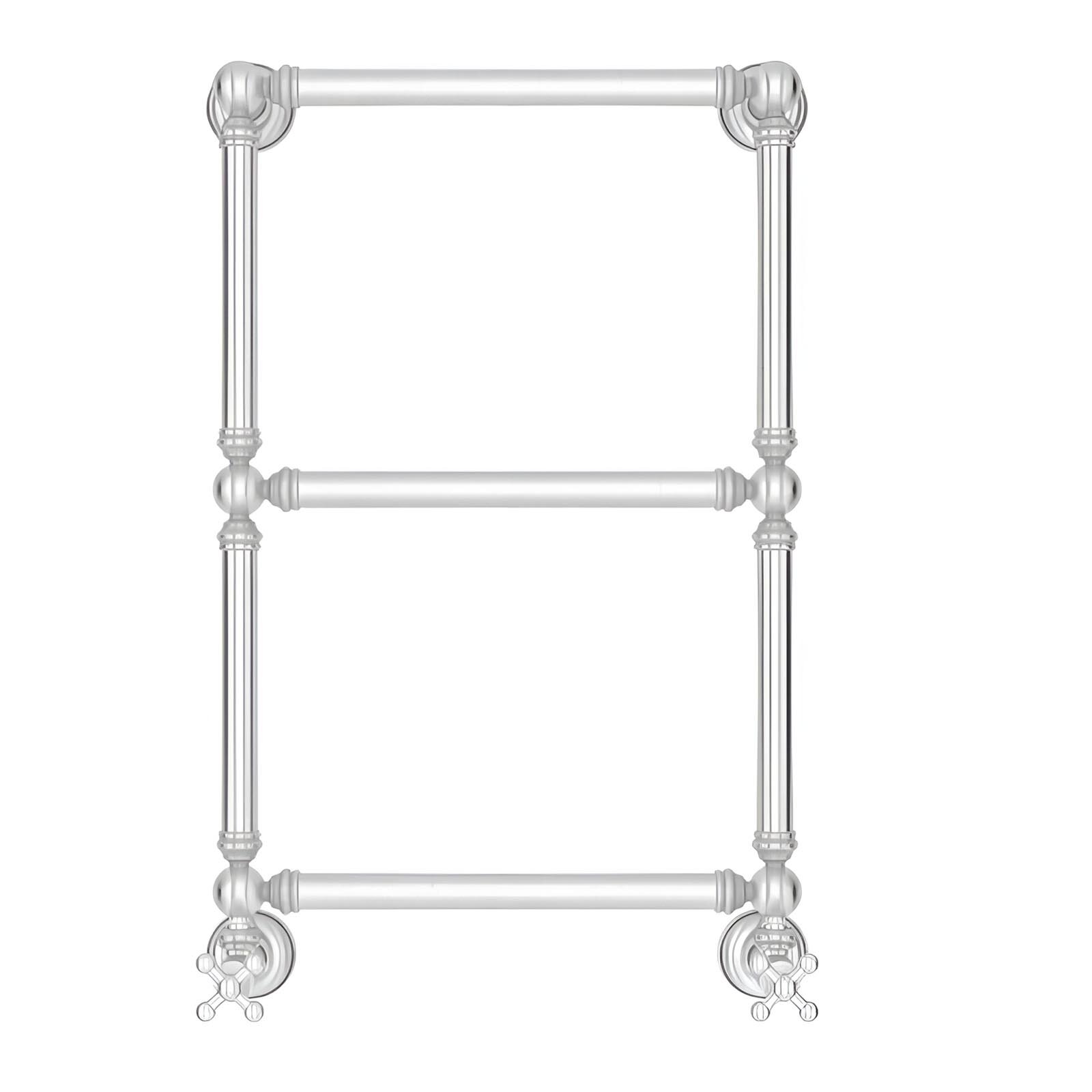 Изображение товара Полотенцесушитель водяной Сунержа Ренессанс 1304 071-0280-6640, высота 66 см, ширина 40 см, нижнее подключение 40 см, цвет сатин