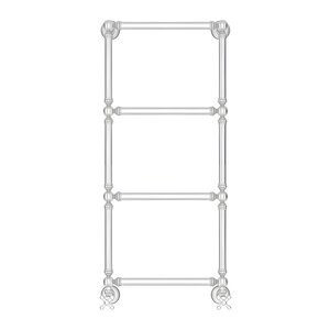 Изображение товара Полотенцесушитель водяной Сунержа Ренессанс 1304 071-0280-9640, высота 96 см, ширина 40 см, нижнее подключение 40 см, цвет сатин