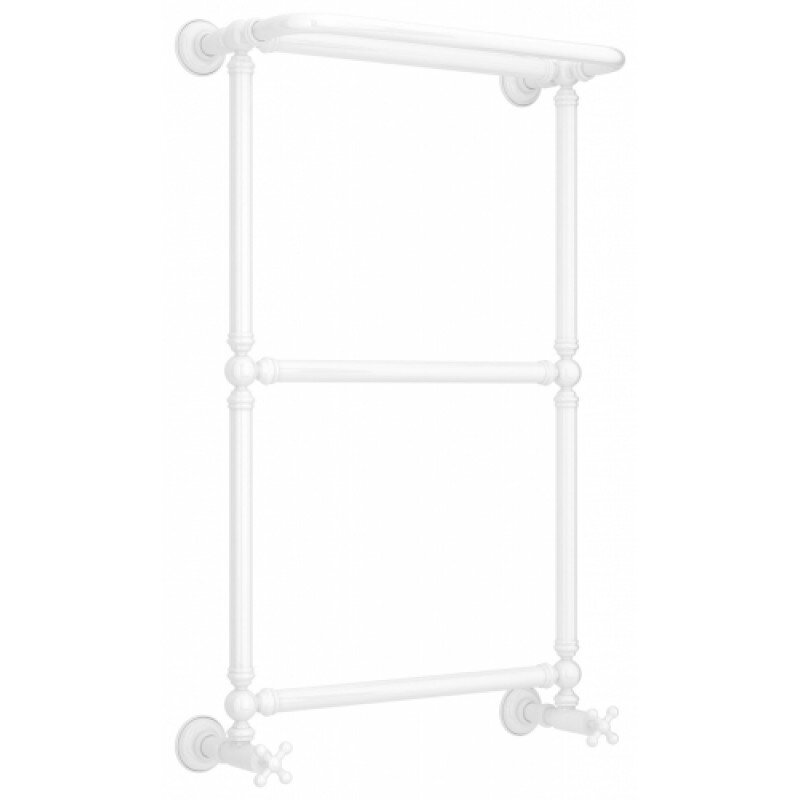 Изображение товара Водяной полотенцесушитель Сунержа Ренессанс 86 см белый с полкой