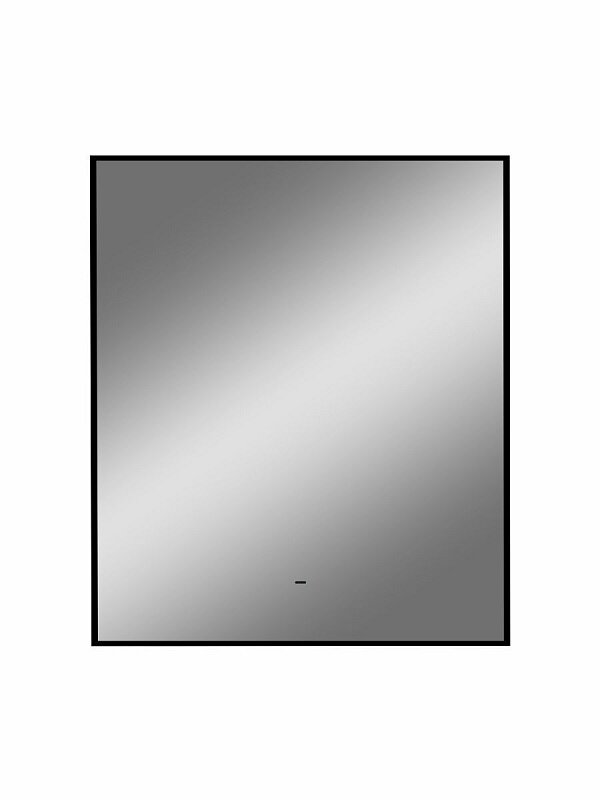 Изображение товара Зеркало Art&Max Sorrento с LED-подсветкой и сенсором 60 см черное