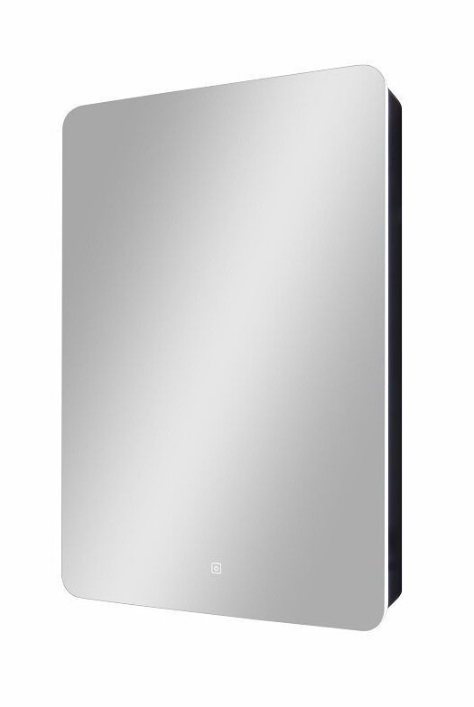 Изображение товара Зеркальный шкаф Art&Max Lecce с LED подсветкой, черный матовый