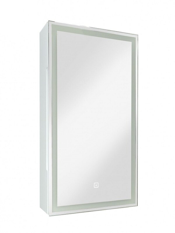 Изображение товара Зеркальный шкаф Art&Max Techno, AM-Tec-350-650-1D-L-DS-F/AM-Tec-350-650-1D-R-DS-F, 35 см, с подсветкой, L/R, цвет белый матовый