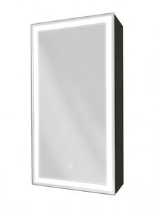 Изображение товара Зеркальный шкаф Art&Max Techno AM-Tec-350-650-1D-L-DS-F-Nero