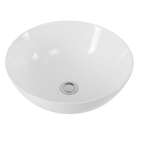 Изображение товара Раковина Art&Max AM-104 круглая накладная фаянс белая 41.5 см
