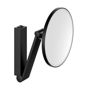 Изображение товара Зеркало косметическое Keuco iLook_move 17612139004, с подсветкой, хром черный шлифованный