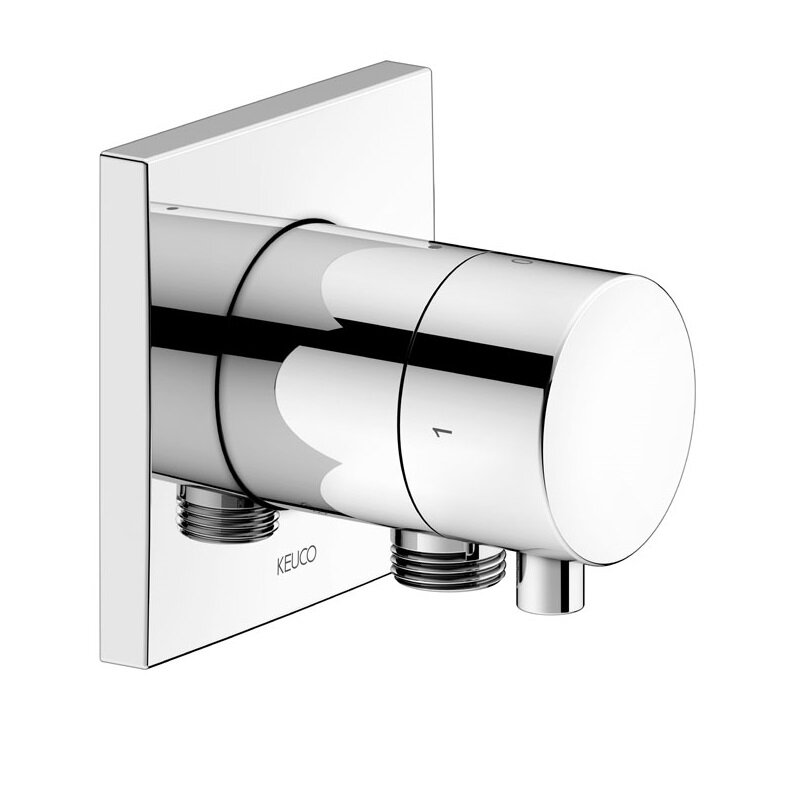 Изображение товара Вентиль запорный Keuco IXMO 59557011102 с выводом для шланга хром