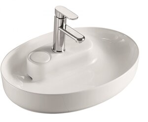 Изображение товара Раковина Art&Max, AM3570-C, 55 см, фаянс, с донным клапаном, цвет белый