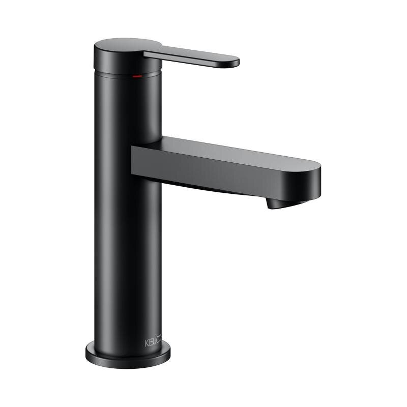 Изображение товара Смеситель Keuco Ixmo Flat 59502373100 для раковины, цвет черный матовый