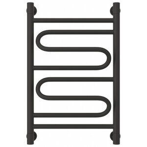 Изображение товара Полотенцесушитель водяной Сунержа Элегия+ 15-0205-6040, высота 60 см, ширина 40 см, универсальное подключение, цвет тёмный титан муар