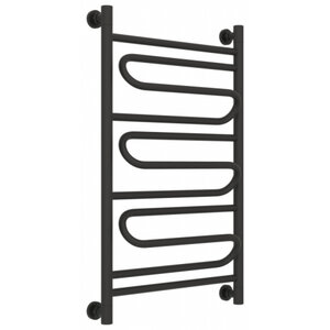 Изображение товара Полотенцесушитель водяной Сунержа Элегия+ 15-0205-8050, высота 80 см, ширина 50 см, универсальное подключение, цвет тёмный титан муар