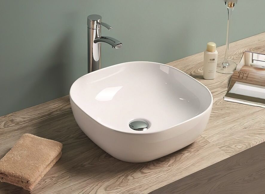 Изображение товара Раковина Art&Max, AM-78106, 43 см, фаянс, цвет белый