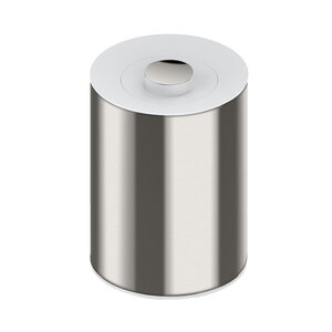 Изображение товара Ведро для мусора Keuco Plan 5 литров хром белый с крышкой
