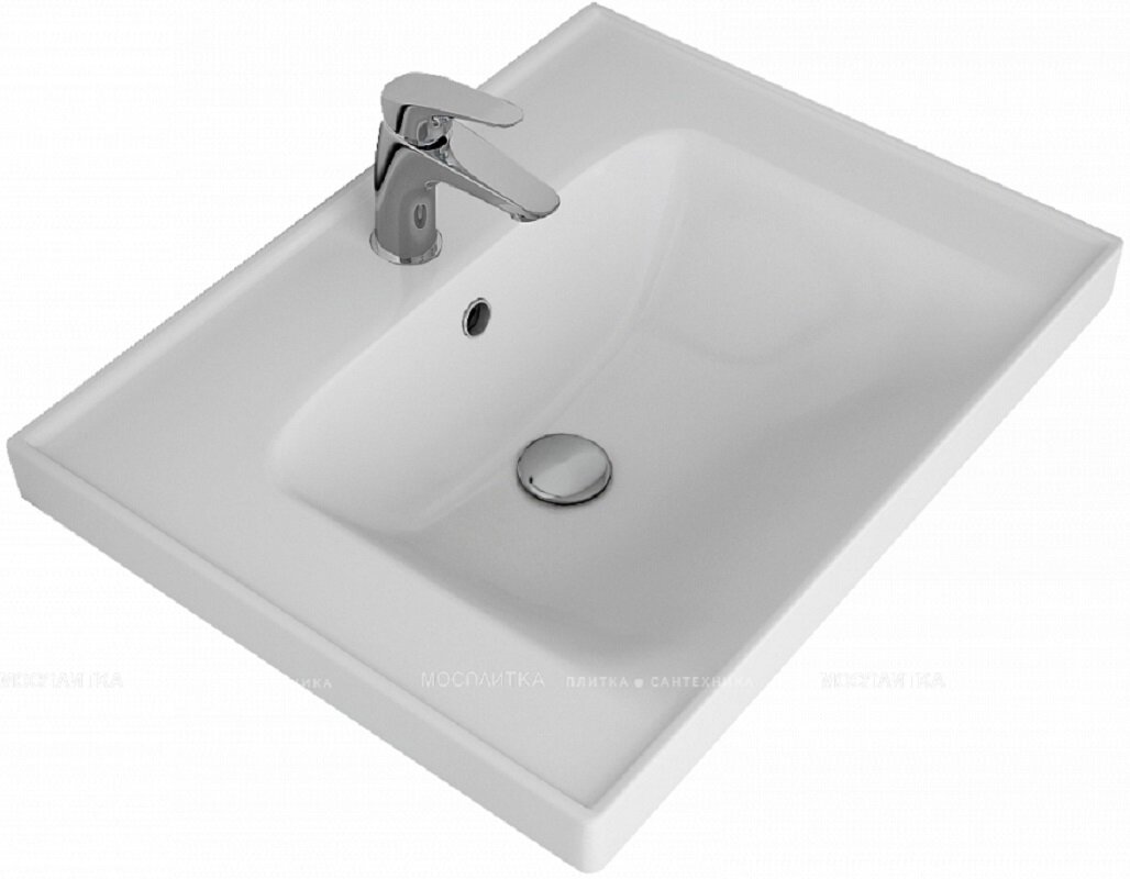 Изображение товара Раковина Art&Max Techno Грэйс 641587, 60 см, керамика, цвет белый