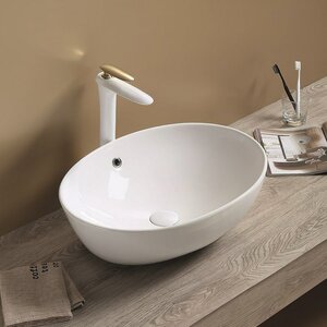 Изображение товара Раковина Art&Max AM-78394 60 см белая из фаянса