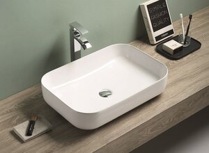 Изображение товара Раковина Art&Max, AM-78565, 61 см, фаянс, цвет белый