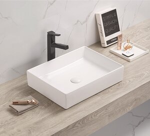 Изображение товара Раковина накладная Art&Max AM-78570B-50 50 см белый фаянс