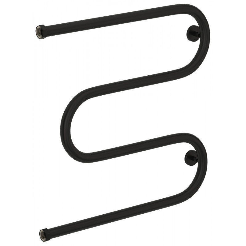 Изображение товара Сунержа М-образный Полотенцесушитель водяной 60x60 матовый черный