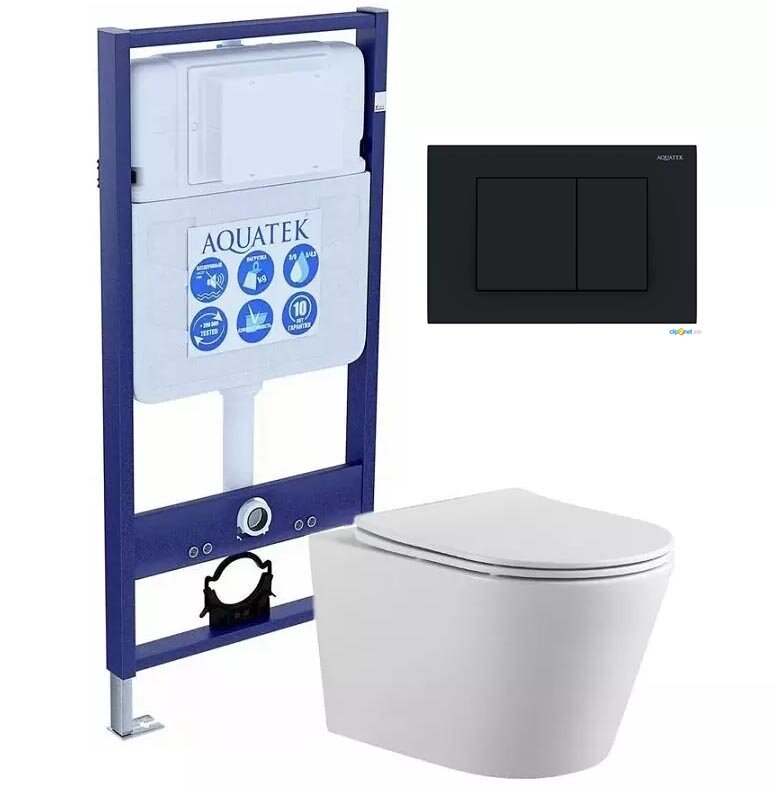 Изображение товара Инсталляция Aquatek Standard с унитазом Вега AQ 1905 00