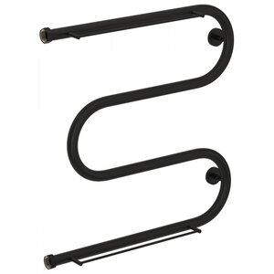 Изображение товара Водяной полотенцесушитель Сунержа М-образный 60x60 см, черный матовый