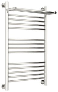 Изображение товара Полотенцесушитель водяной Сунержа Богема+ с полкой 800x500 хром