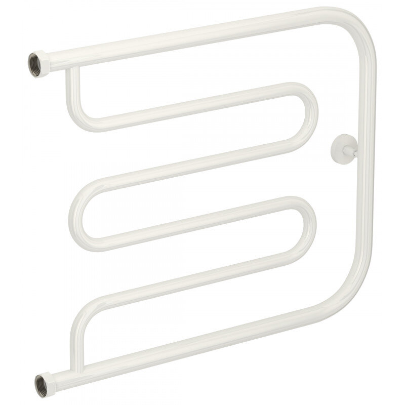 Изображение товара Полотенцесушитель Сунержа Лира+ 12-4011-5065, боковое подключение, 65x50 см, нержавеющая сталь