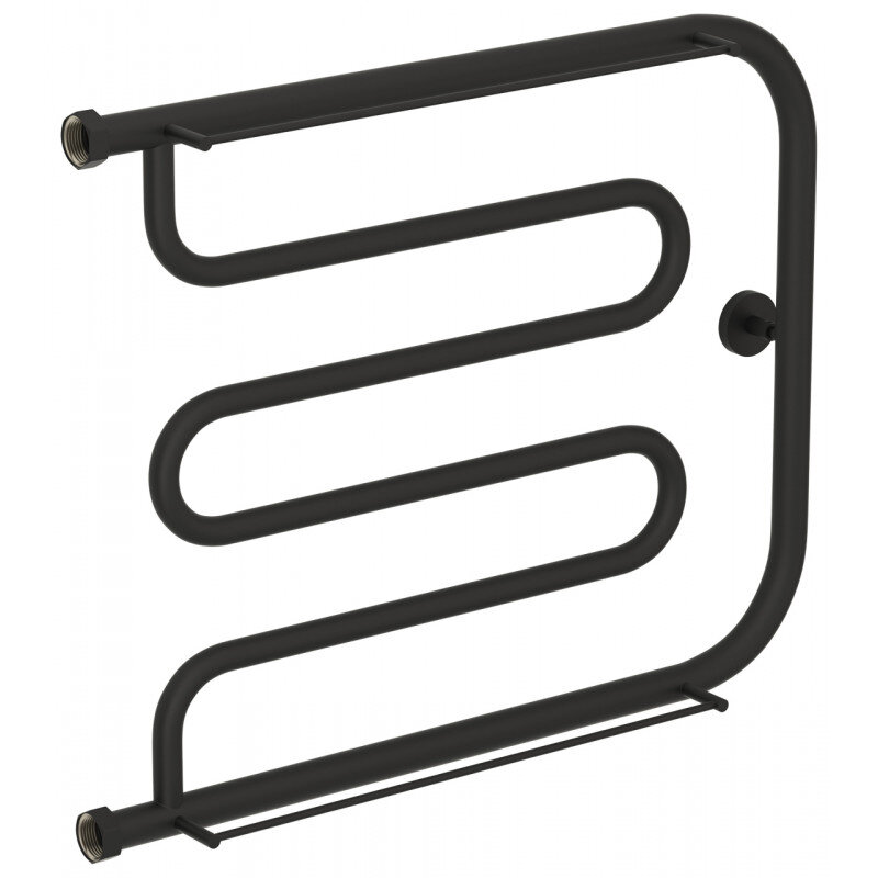 Изображение товара Водяной полотенцесушитель Сунержа Лира+ 15-4012-5065 50х65 см с полками и боковым подключением