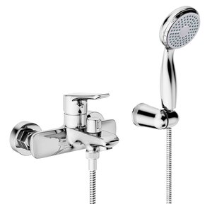 Изображение товара Смеситель для ванны Lemark Selena LM0812С, с душевым гарнитуром, хром